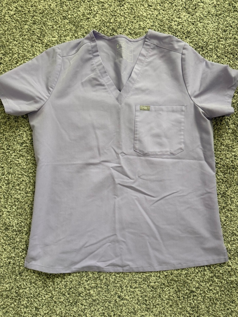 FIGS Women’s Lavender Scrub Top